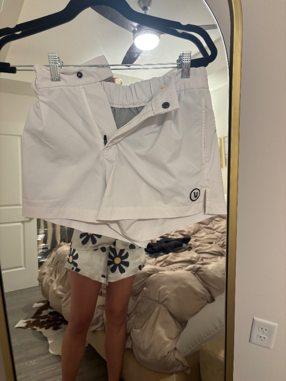 Vuori Women's White Shorts